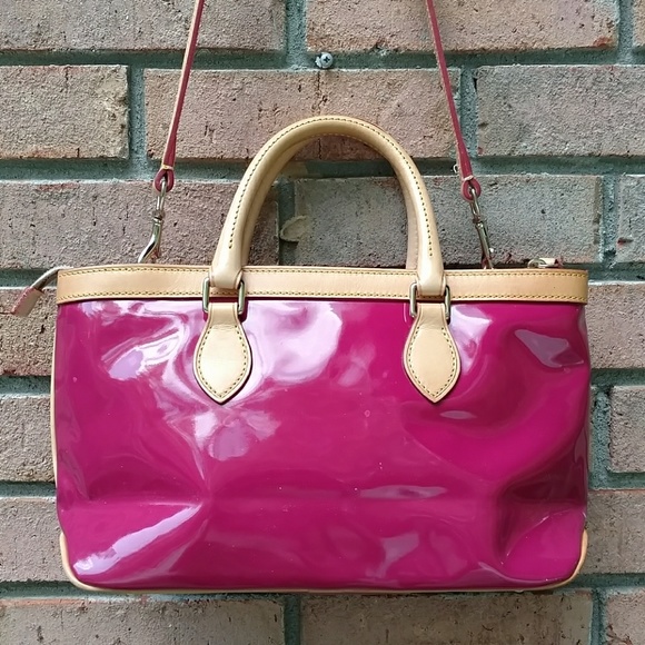 Dooney & Bourke Patent Satchel - Picture 3 of 11